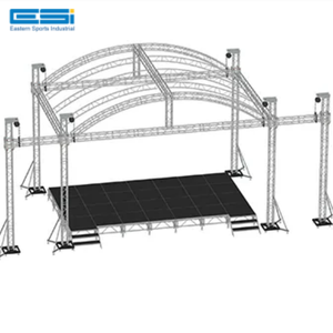 Sistema de armazón de techo curvado portátil de aluminio de alta carga ESI para pantallas y aplicaciones de escenario - Product Image 5