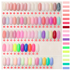 Hipsterr mẫu miễn phí tùy chỉnh thiết kế không độc hại nhãn hiệu riêng Salon màu chuyên nghiệp UV/Led Gel đánh bóng Nail Gel cho salon - Product Image 6