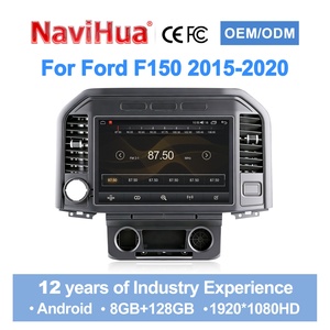Navihua 12.95" Android Screen Stereo Android <b>Auto</b> Car Radio Carplay Head Unit New Upgrade GPS Navigation for Ford F150 2015-2020 - Product Image 1