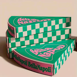 Cajas de Pizza Personalizadas al por Mayor de Todos los Tamaños para Llevar, Cajas de Cartón Corrugado/Kraft - Product Image 2
