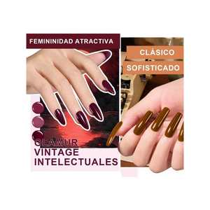 Juego de esmalte en gel GAOY de 12 piezas, mate, no tóxico, kit de arte de uñas en gel UV para uso en salón - Product Image 3