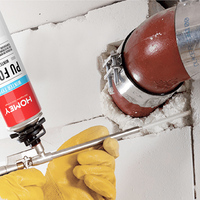 40 Spray mousse PU 300ml résistant aux basses températures Construction Travail du bois Adhésif liquide Spray mousse polyuréthane collage