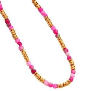 Ensemble collier et bracelet <span class=keywords><strong>en</strong></span> perles de cristal faites à la main de style bohème CAIOOCHE, plaqué or 18 carats, <span class=keywords><strong>bijoux</strong></span> quotidiens <span class=keywords><strong>pour</strong></span> femmes, style bohème INS - Product Image 4