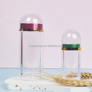 Rỗng huyết thanh bao bì Capsule Shaped nhựa container cho Capsule Pill Tablet Y bao bì rõ ràng chai nhựa viên nang - Product Image 6