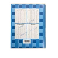 Cahiers de composition avec couverture en carton ivoire, 144 pages, format A5, lignage Seyès, reliure piquée à cheval, pour l'école et le bureau