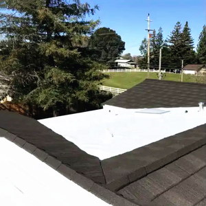 Membran tahan air gulungan atap lembaran TPO diperkuat membran perekat diri lakan untuk atap datar - Product Image 3