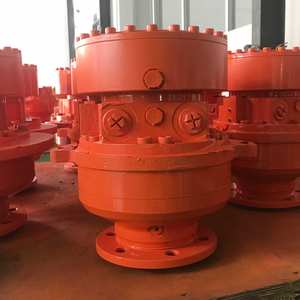 <span class=keywords><strong>Rexroth</strong></span> 05ラジアルピストンタイプシングルスピード油圧モーターボブキャットT190/6ボルト用 - Product Image 6