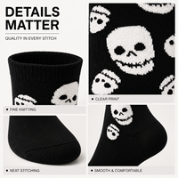 Chaussettes personnalisées OEM pour adultes, collection automne – Polyester/Nylon/Coton/Bambou/Laine, sans coutures, résistantes aux déchirures, séchage rapide, impression numérique