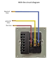 NOVSKI Prise murale universelle professionnelle à 5 trous ignifuge avec 2 ports USB 5V 2.1A 110V-250V