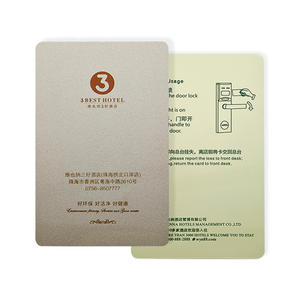 Tarjetas DE ACCESO NFC reutilizables con certificación CE para sistema de hotel inteligente tarjetas de llave programables encriptadas <span class=keywords><strong>TARJETA</strong></span> DE PVC duradera - Product Image 3