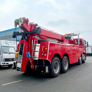 Camion de remorquage Shacman 8x4 avec grue de levage rotative de 50 tonnes à vendre - Product Image 6
