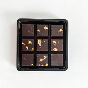 Barre <span class=keywords><strong>chocolat</strong></span>ée riche en protéines avec amandes entières et maïs croustillant 65g, beurre de cacao pur, collation énergétique, alimentation saine, <span class=keywords><strong>chocolat</strong></span> en gros - Product Image 2
