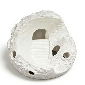 Ornamenti per acquari, decorazioni per acquari, ornamenti a forma di pesci e gamberetti in argilla <span class=keywords><strong>viola</strong></span> per la fuga dei pesci. - Product Image 1