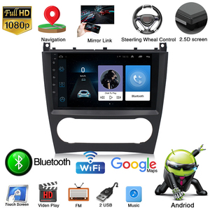 Android Car Stereo Gps Multimedia per Mercedes Benz classe <span class=keywords><strong>C</strong></span> W203 05-09 C200 C350 CLK W209 Android autoradio Audio navigazione GPS - Product Image 4