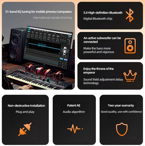 BRZHIFI <span class=keywords><strong>DSP</strong></span> DAP-A1 Amplificador Do Carro 8-channel Lossless Modificação Processador De Áudio De Alta Potência 12V Amplificador De Subwoofer De Áudio Do Carro - Product Image 3