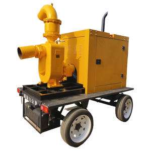 Camion pompe mobile de lutte contre les inondations à moteur, grande capacité, auto-amorçante, pour drainage d'urgence et irrigation, résistante à la sécheresse - Product Image 4