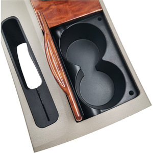 Panel de palanca de cambios XINTAI con moldura de madera y portavasos para Toyota Camry, material ABS para el asiento delantero - Product Image 3