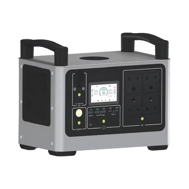 Outdoor Camping Home Type-C Input 1000W 2000W Lithium Battery Portable Power Station Lifepo4 230ah Battery in Stock
