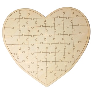 Livre d'or de <span class=keywords><strong>mariage</strong></span> en forme de cœur, pour idées, puzzle, décoration et <span class=keywords><strong>jeux</strong></span> de <span class=keywords><strong>mariage</strong></span>, pièces - Product Image 3