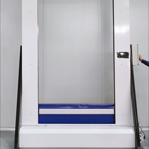 Porte rapide à enroulement inversé industrielle - Porte à grande vitesse en PVC certifiée CE avec <span class=keywords><strong>dimensions</strong></span> personnalisées - Product Image 6