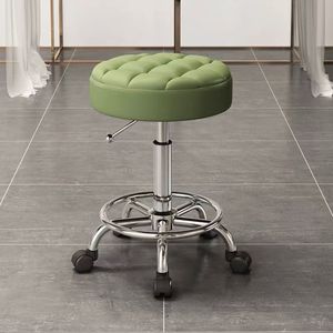 Modern Luxury Beauty Salon Furniture Rotating Home Nail Spa <b>Stool</b> Barber Shop Metal Chair - Product Image 2