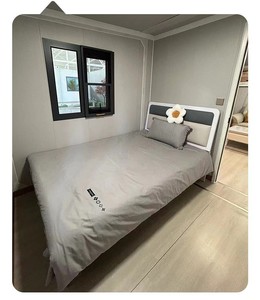 Casa contenedor expandible de doble ala para exportación, casa integrada de acero de color de 20 y 40 pies, villa móvil resistente a terremotos - Product Image 1