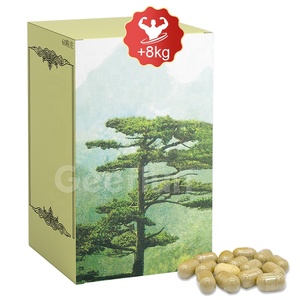 Private Label Ginseng Gewichtstoename Pillen 100% Natuurlijke Ingrediënten Verhoogt Energiefocus Supplementen Capsules - Product Image 1