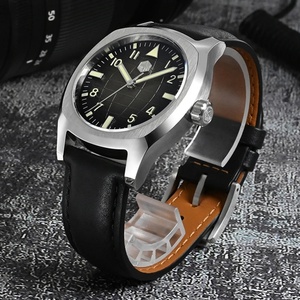 Montre sport pour homme San Martin SN0026-G, design original, montre mécanique automatique de luxe pour homme, cadran à motif de grille à pression d'huile - Product Image 3