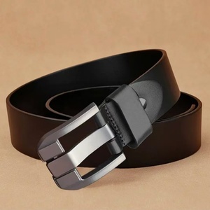 Cinturón Casual de Alta Calidad para Hombre, Cuero Genuino de Vaca, Estilo Occidental Vintage, Longitud Personalizable para Hebilla - Product Image 3