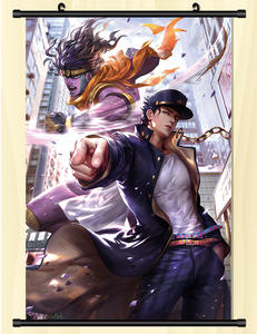 30*45ซม. อะนิเมะธ<span class=keywords><strong>ง</strong></span>แนวโน้มผ้าใบมั<span class=keywords><strong>ง</strong></span><span class=keywords><strong>ง</strong></span>ะแขวนเลื่อนตกแต่<span class=keywords><strong>ง</strong></span>ผนัง Jojos Bizzare โปสเตอร์ผจญภัย - Product Image 5