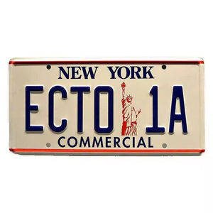 Gran oferta de fábrica, recuerdo personalizado, Vintage, aluminio, Metal, decorativo, número frontal, letra, novedad, placa de matrícula de coche en relieve - Product Image 4