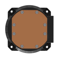 Refroidisseurs liquides pour CPU LJ-120 ARGB Glare 120 mm/240 mm/360 mm, compatibles avec les processeurs Intel et AMD, refroidissement par eau pour boîtier d'ordinateur, ventilateurs et radiateurs