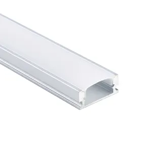 Customization Ceiling Bar Lighting Strips 3M Alu Channel Recessed Gypsum Plaster Aluminium Led Profile