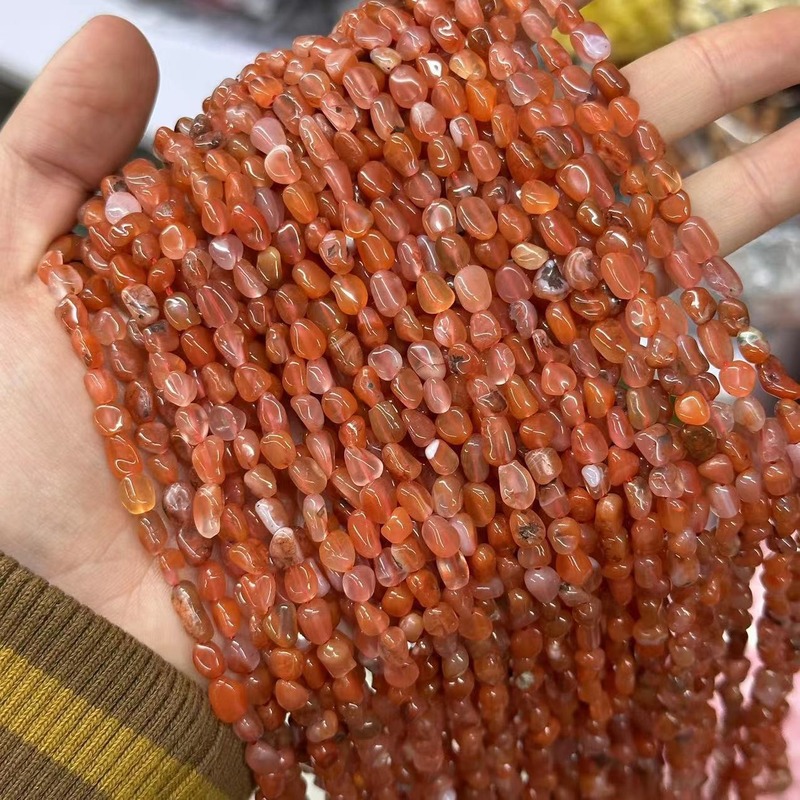 Natural Stone Bead Loose Tumbled 8