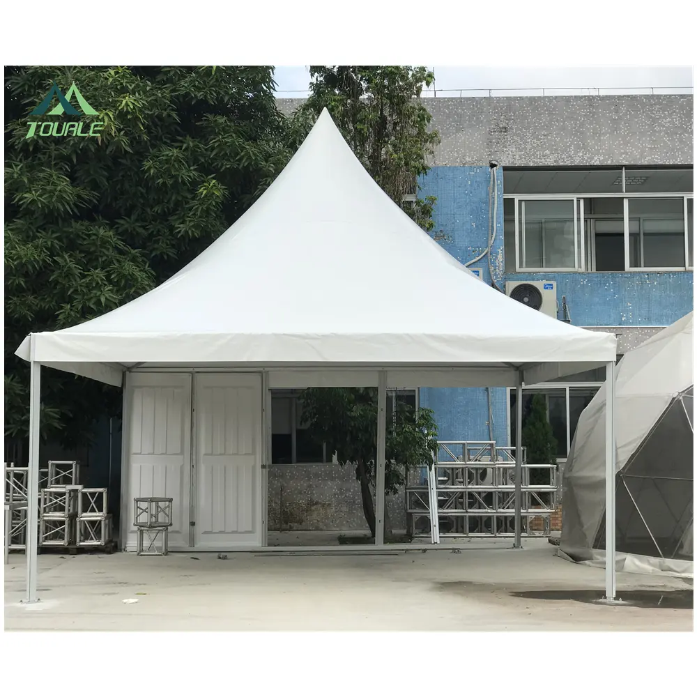 3x3m 4x4 m 5x5m Baldachin Zelt Pavillon Zelt für Event Messe Outdoor Pagode Zelt