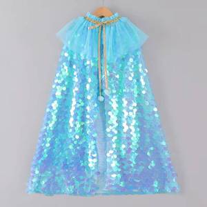 Nouvelle Collection 2026 : Cape Scintillante pour Filles – Idéale pour Fêtes, Halloween, Carnaval – Cape de Princesse à Paillettes pour Enfants – Parfaite pour Spectacles - Product Image 2