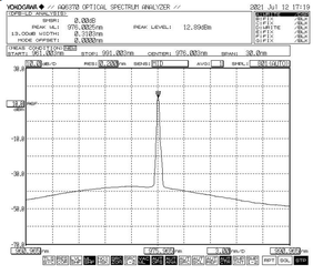 976nm 980nm Pump Laser Module 200mW-700mW FBG Frequency Locked FC/APC Hi1060 PM980 Fiber Pump Source - Product Image 5