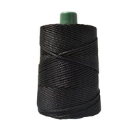 Fil de macramé en laine grossière de soie creuse, lumineux, tricoté à la main, pour sacs, vêtements, coussins, couvertures et rangement au crochet