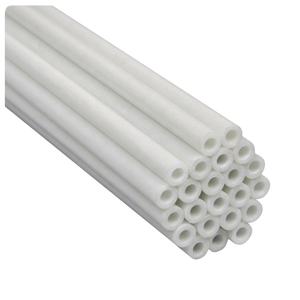 Diamètre personnalisé de tube de fibre de verre blanc longueur 500mm pour le jardin à la maison - Product Image 1