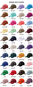 Casquette de baseball vintage en coton délavé violet non structurée personnalisée, brodée, vente en gros - Product Image 5