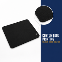 Stok Grosir Mousepad Hitam Custom Logo Tanpa Cetak, Jahit atau Tanpa Jahit, Hadiah Murah