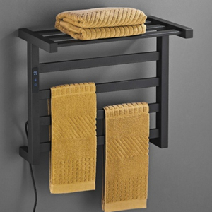 <span class=keywords><strong>Toallero</strong></span> eléctrico inteligente con calefacción, <span class=keywords><strong>toallero</strong></span> eléctrico para baño, <span class=keywords><strong>toallero</strong></span> caliente con estante superior - Product Image 4
