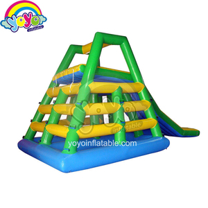 Vente flash : Jeux aquatiques gonflables Double Slide Jungle Joe, PVC haute résistance, parcs aquatiques - Product Image 2