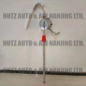<span class=keywords><strong>Pompe</strong></span> <span class=keywords><strong>manuelle</strong></span> rotative à tête ronde pour fût d'huile liquide en aluminium, vente directe d'usine OEM HUTZ de haute qualité, modèle ODP32M01BC - Product Image 2
