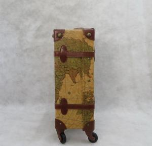 Valigetta Trolley Vintage in pelle sintetica valigetta valigia da <span class=keywords><strong>donna</strong></span> classica valigia da viaggio con manici 300 4 ruote - Product Image 4