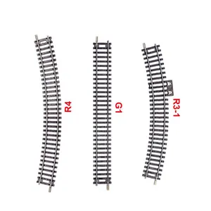 Kinderspielzeug 1:87 Modelle Zugzubehör Eisenbahn-Kombinations-Schienenbahnsets