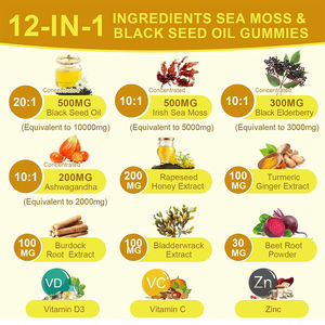 WXW Organic <b>Sea</b> <b>Moss</b> <b>Capsule</b> and Burdock Root Multimineral Supplement for Adults Children Pregnant Women Healthcare Supplement - Product Image 5