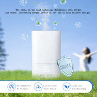 Purificateur d'air pour salon avec brume d'ozone, humidification et purification 2-en-1 avec générateur d'ozone