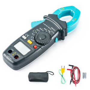 Pinza amperimétrica Pinza <span class=keywords><strong>de</strong></span> abrazadera <span class=keywords><strong>de</strong></span> corriente Ac Dc Probador <span class=keywords><strong>de</strong></span> voltaje <span class=keywords><strong>de</strong></span> corriente Multímetro digital - Product Image 1