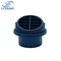 Grille d'aération ronde en plastique de 75 mm pour remplacement universel de chauffage de stationnement diesel Webasto pour camping-car, voiture, camion